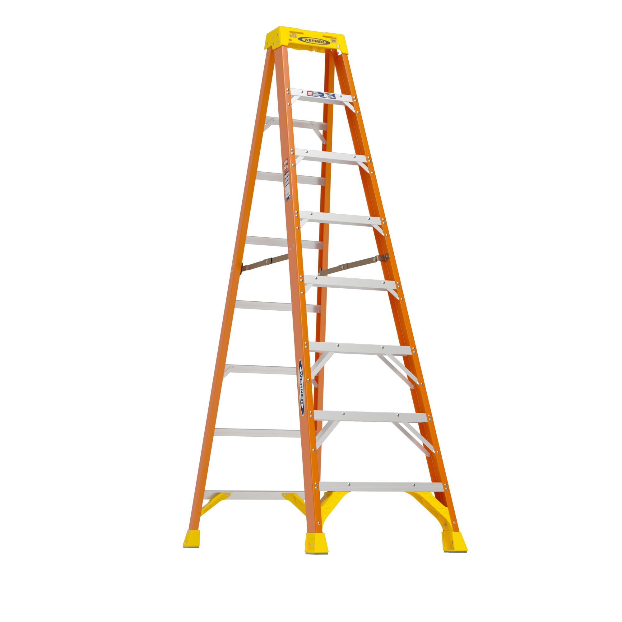 Werner 8ft. Fiberglass Stepladder, Type 1A, Model# 6208